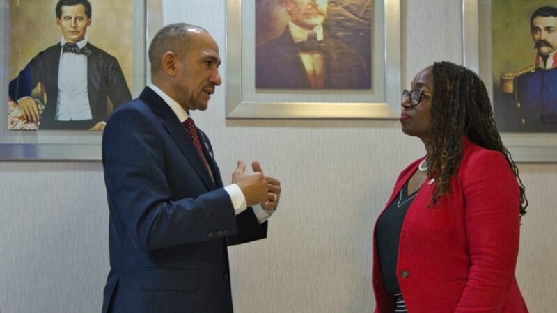 JEFA REGIONAL DE LA DEA SE REÚNE CON EL PRESIDENTE DE LA DNCD