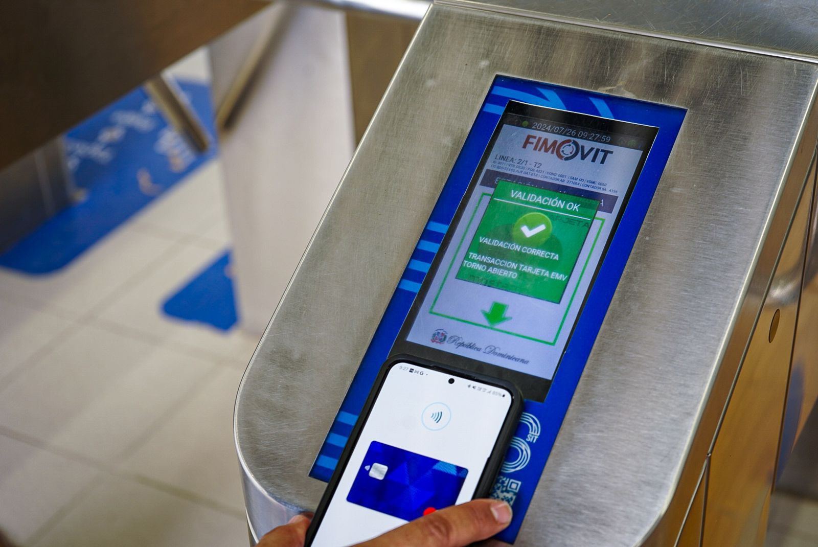 Sistema de Transporte de República Dominicana consolida su oferta para pagos con tarjetas bancarias