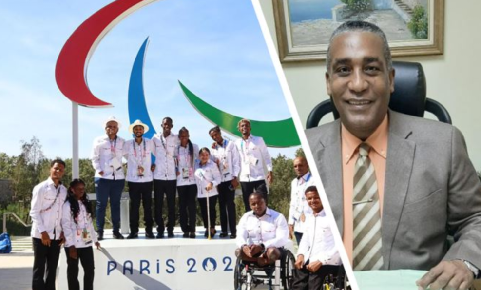 La enseña tricolor brilla en la apertura de los juegos Paralímpicos 2024.