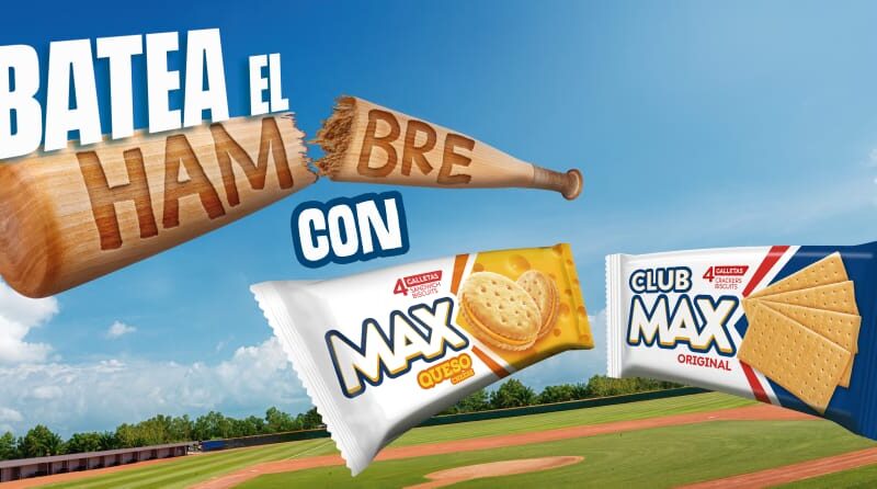 Galletas Club MAX celebra la pasión del béisbol dominicano 