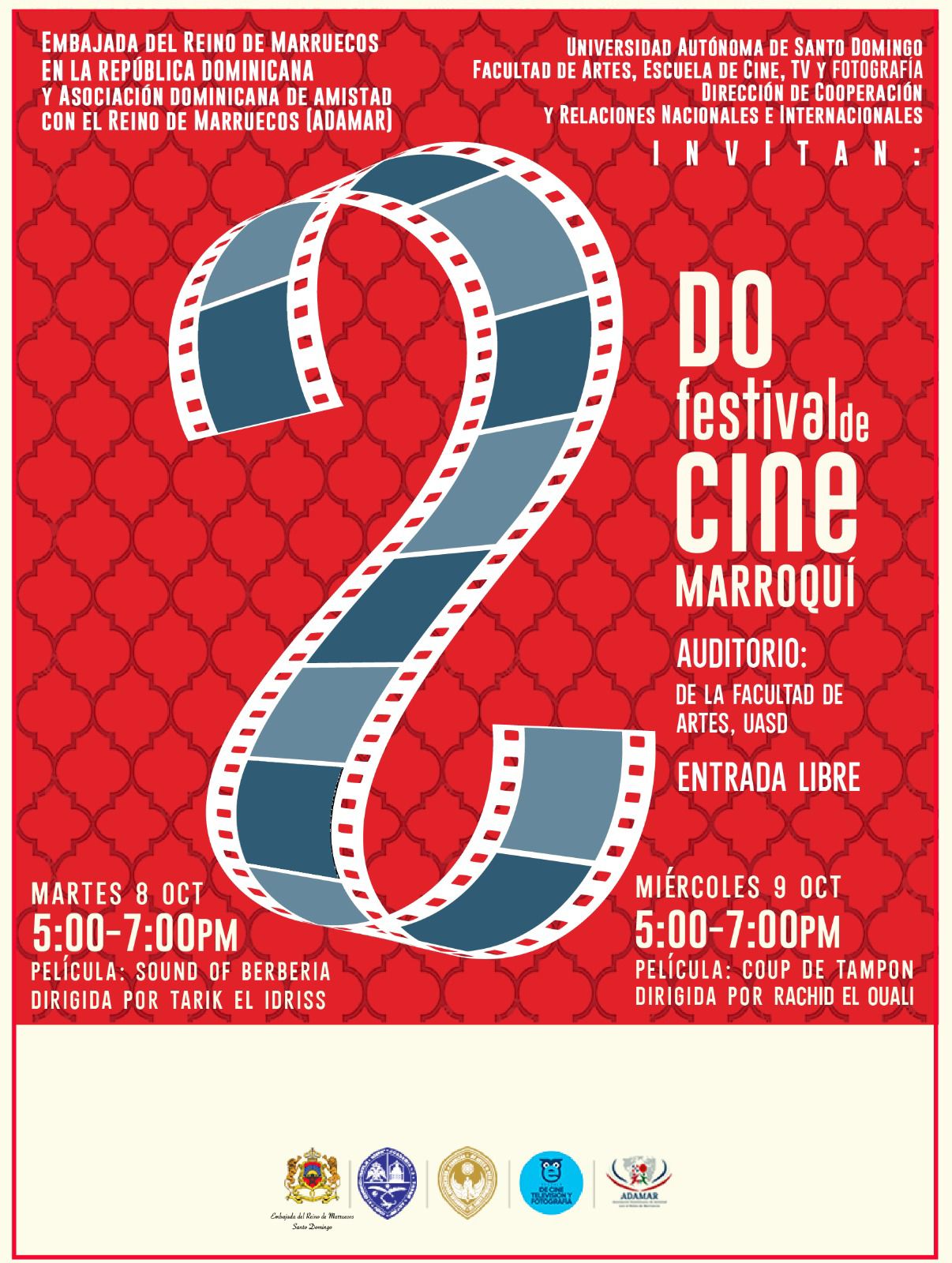 Culmina con éxito 2do Festival de Cine Marroquí en República Dominicana.