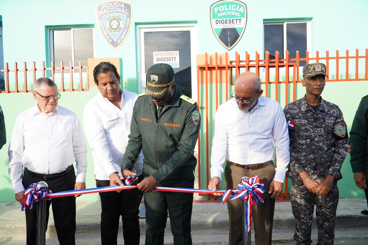 DIGESETT inaugura nueva comandancia en el Distrito Municipal La Otra Banda de Higüey
