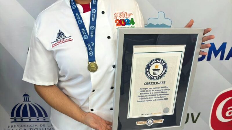 Solanlly Diaz una chef de Records Guinness
