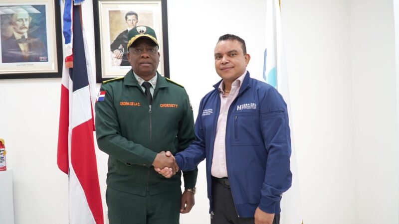 Hospital Ney Arias Lora y DIGESETT firman acuerdo interinstitucional