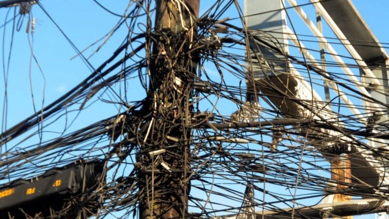 EDE Este aclara que cables denunciados en Gascue no corresponden a su red eléctrica