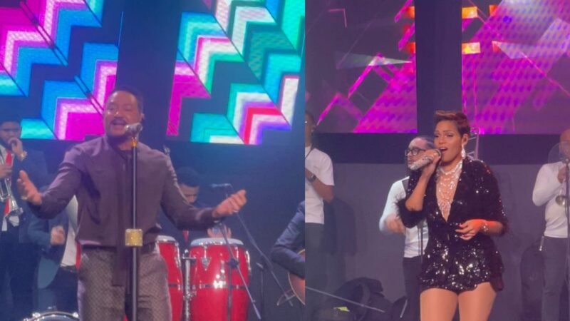 Frank Reyes y Didi Hernández deslumbran en el Jet Set con un espectáculo inolvidable