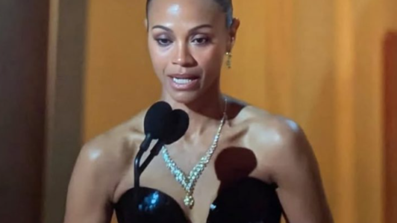RD celebra triunfo de Zoé Saldaña en los Golden Globes 2025, la primera dominicana en ganar este premio 