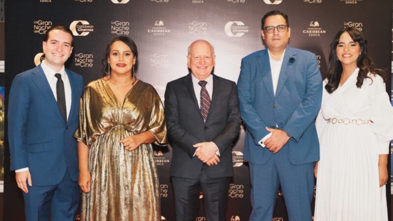 Caribbean Cinemas celebra gala benéfica La Gran Noche del Cine con mmás de 500 invitados