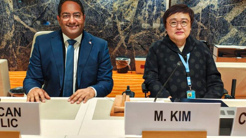 Benny Metz resalta logros de la República Dominicana en la sesión del Comité de los Derechos de las personas con Discapacidad celebrada en Ginebra, Suiza