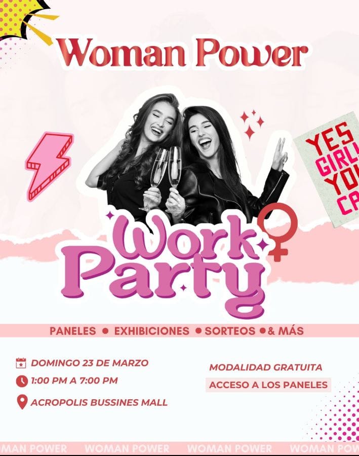 Word Party Woman Power – Un Evento Imperdible para el Empoderamiento Femenino