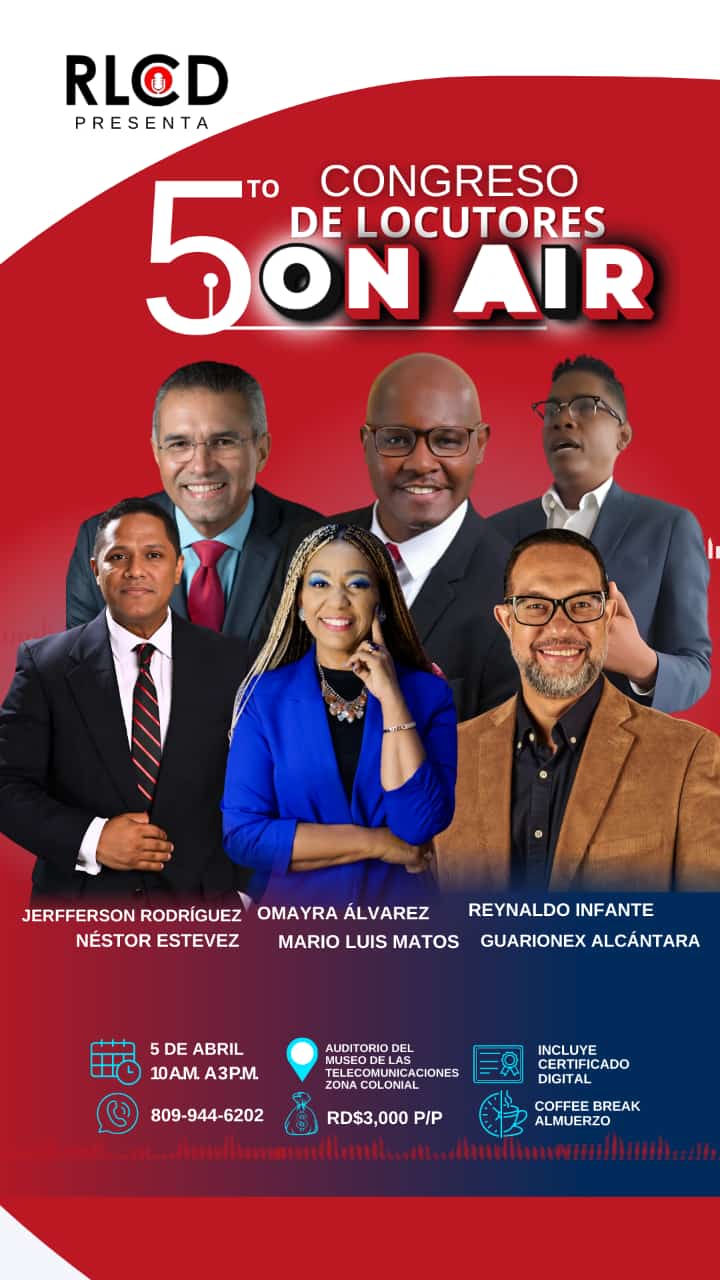 Anuncian 5to. Congreso de Locutores «ON AIR»