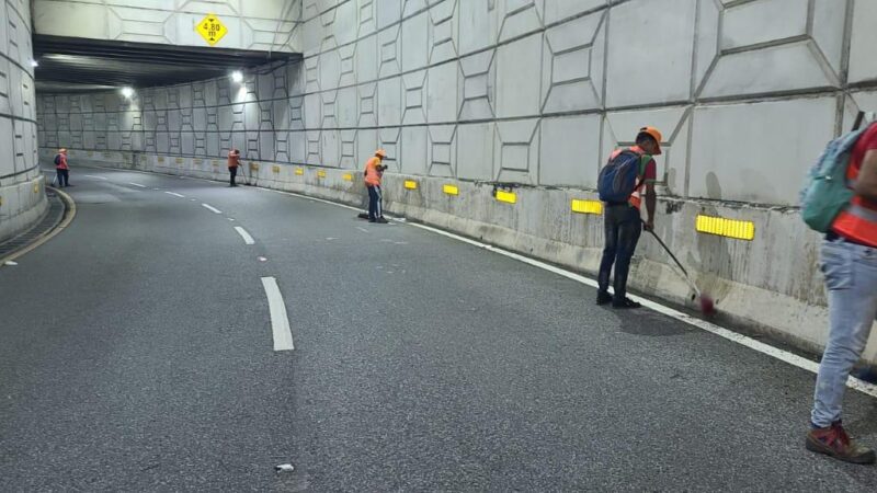 Obras Públicas cerrará esta semana al tránsito vehicular pasos a desnivel y puentes por mantenimiento