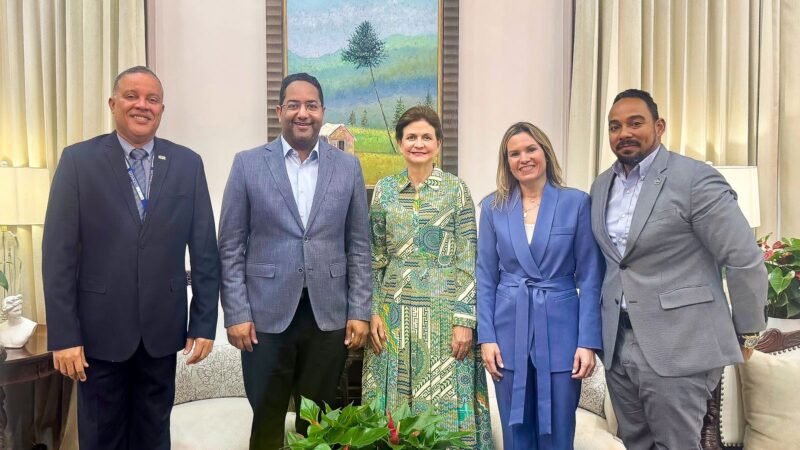 Presidente y director ejecutivo de CONADIS se reúnen con la vicepresidenta Raquel Peña para tratar temas de inclusión y accesibilidad.