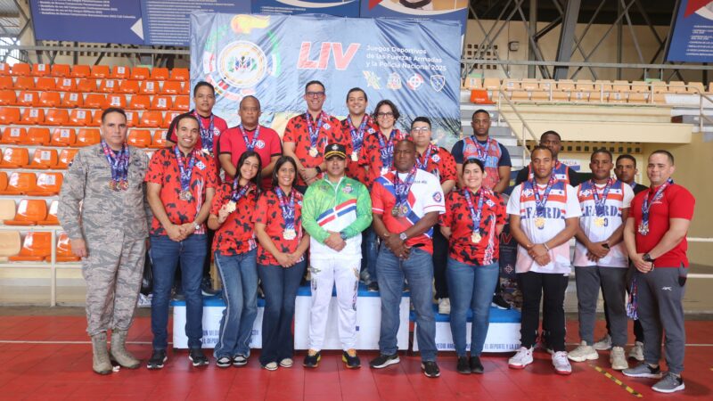 Confederación deportiva FFAA y PN realiza premiacion de varias disciplinas de los Juegos Militares