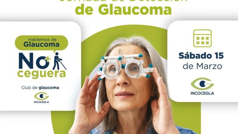 INCOCEGLA conmemora el Día Mundial del Glaucoma, con jornada de detencción gratuita