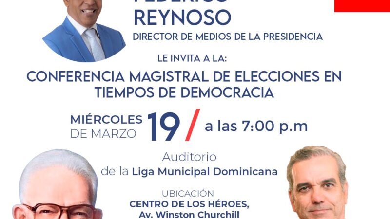 Federico Reynoso Benzán ofrecerá conferencia sobre elecciones y democracia.