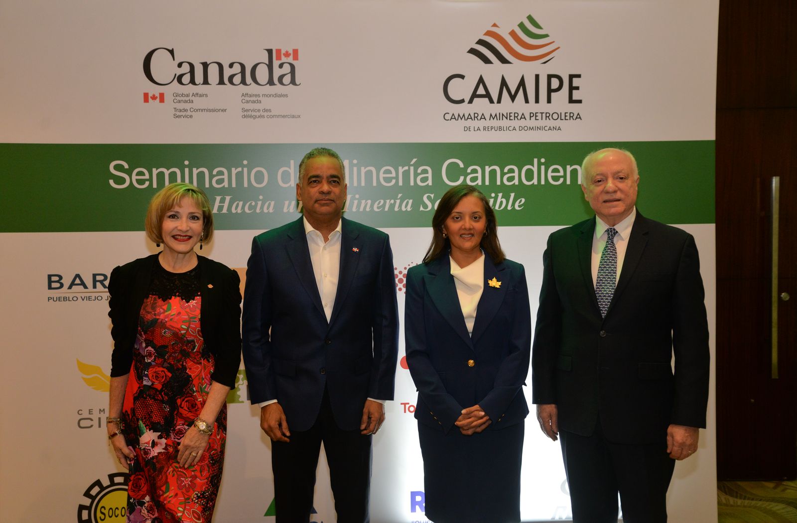 Concluye con éxito Seminario en la República Dominicana sobre Minería Canadiense Sostenible