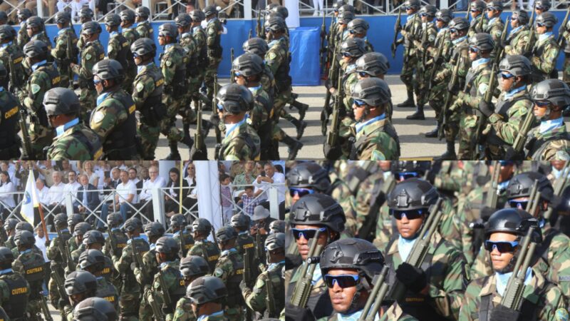 CIUTRAN Participa en Magno Desfile Militar y Policial en Conmemoración al 181 Aniversario de la Independencia Nacional