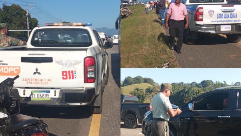 Accidente deja varios militares fallecidos y otros heridos en autopista Duarte; 911 coordina asistencia