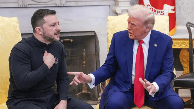 «Sus problemas empiezan ahora mismo»: Trump y Zelenski protagonizan una fuerte pelea