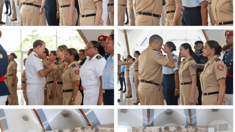 MIDE celebra el 8M reconociendo a militares destacadas