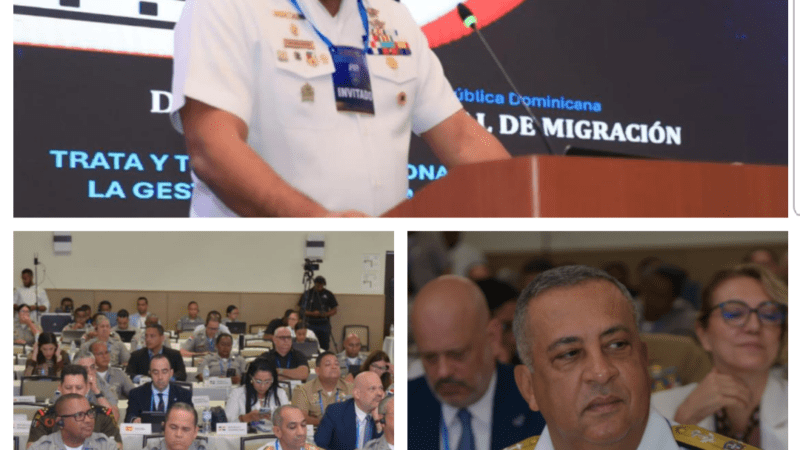 Vicealmirante Lee Ballester Plantea vínculo entre migración irregular la trata de personas y el crimen transnacional
