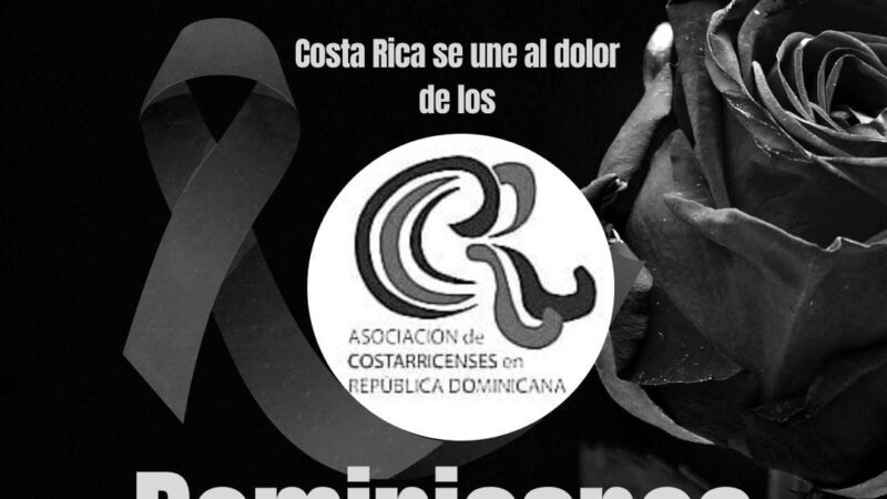 ACRD se une al dolor que embarga a la nación dominicana.