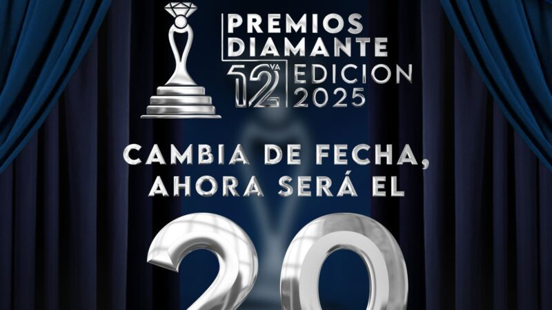Premios Diamante cambia de fecha por motivo de la tragedia ocurrida en el Jet Set