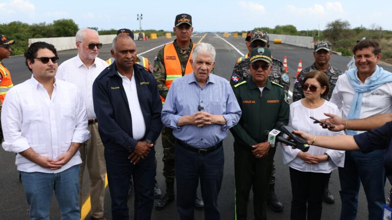 MOPC habilita de manera provisional la Circunvalación de Baní para facilitar el tránsito durante la Semana Santa