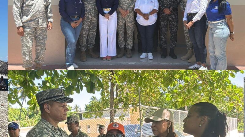 Comandante del Comando Conjunto Unificado de las Fuerzas Armadas supervisa despliegue militar en puntos estratégicos del litoral sur y este durante el Operativo Semana Santa 2025