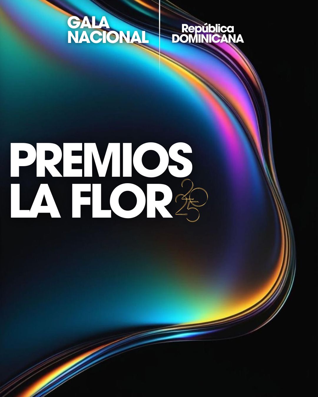 Premios La Flor lanza las categorías oficiales para su 5ta Gala Nacional 2025
