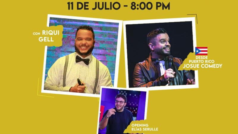 “Risas para la calor” unirá a talentos dominicanos y boricua en una sola noche de comedia