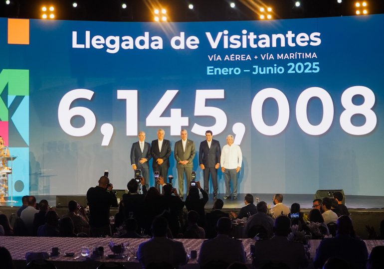 RD supera los 6 millones de de visitantes en primer semestre