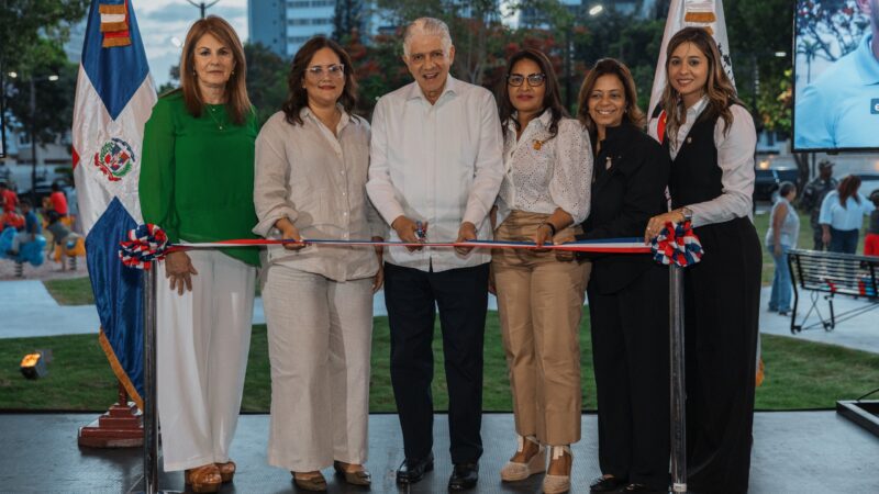 Alcaldía del DN inaugura el parque Areíto, un minipulmón ecológico en Los Cacicazgos