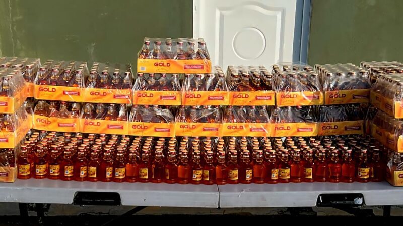 Ejército incautó más de 900 unidades de whisky de contrabando en Elías Piña