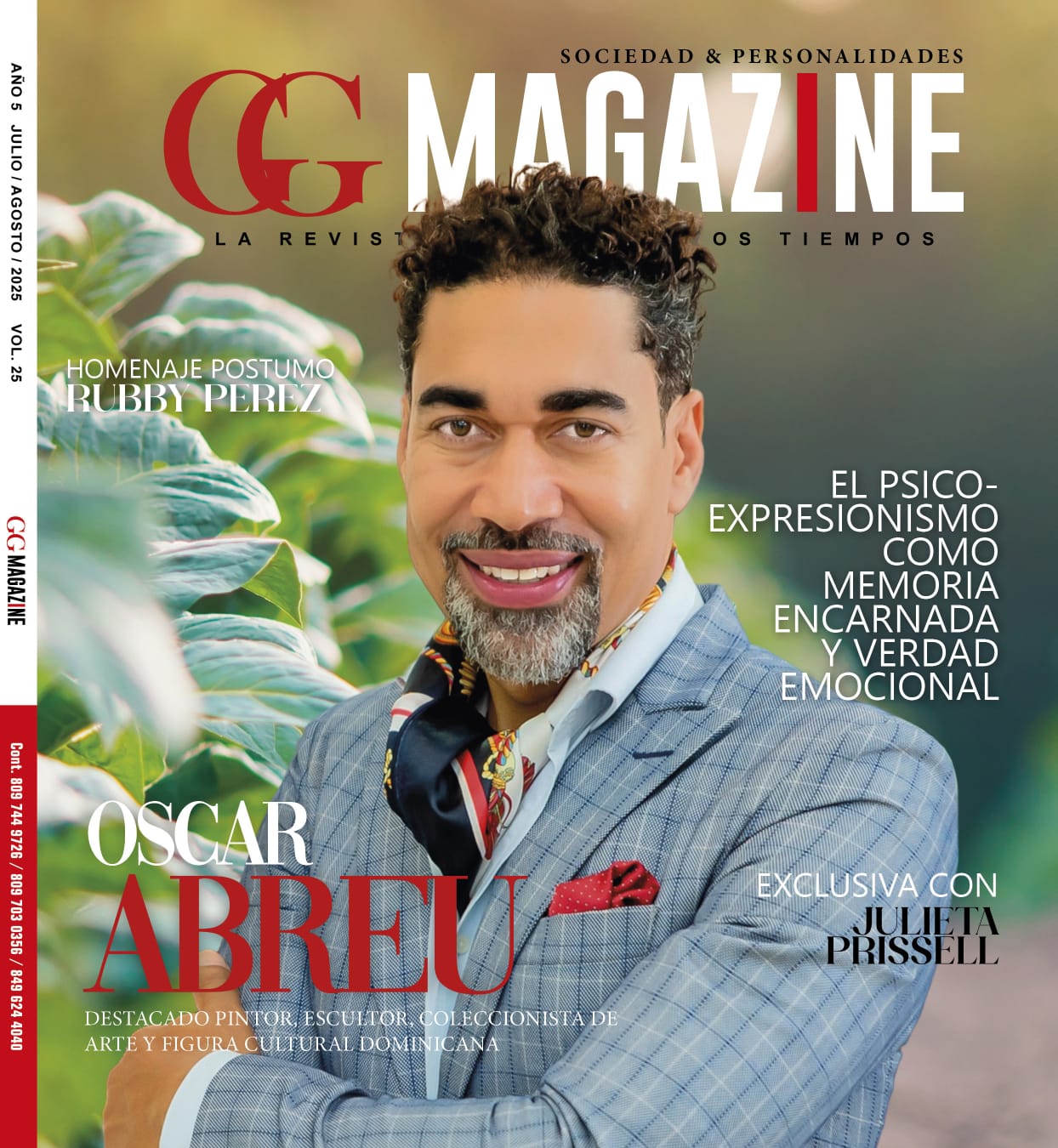 Los Magazines Awards 2025 encienden su antesala con arte, emoción y la participación estelar de Julieta Prissell y Oscar Abreu
