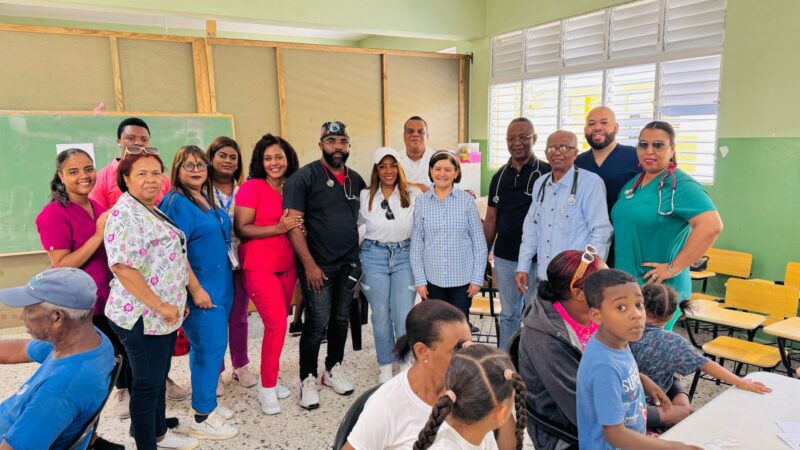 EGEHID lleva jornada de salud para beneficiar niños de la zona norte de Baní