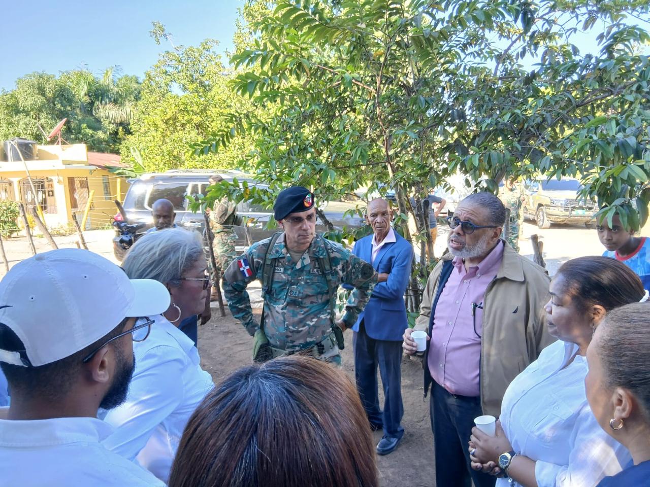 Desarrollo de la Comunidad y Ejército RD unen esfuerzos en operativo asistencial en Matayaya en San Juan