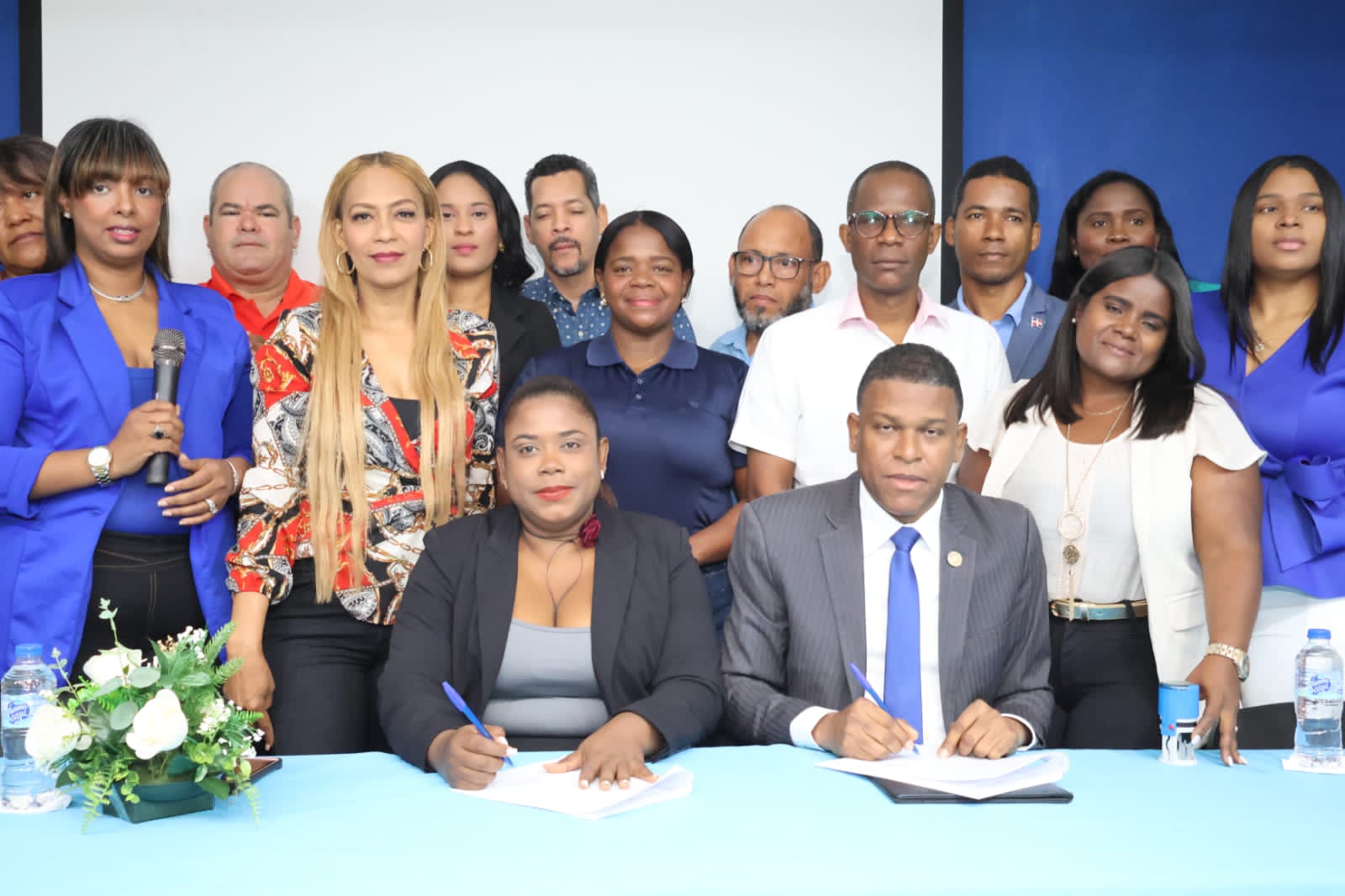 Filial Santo Domingo Oeste del SNTP realiza exitoso primer taller de inducción estatutaria y firma convenio de cooperación