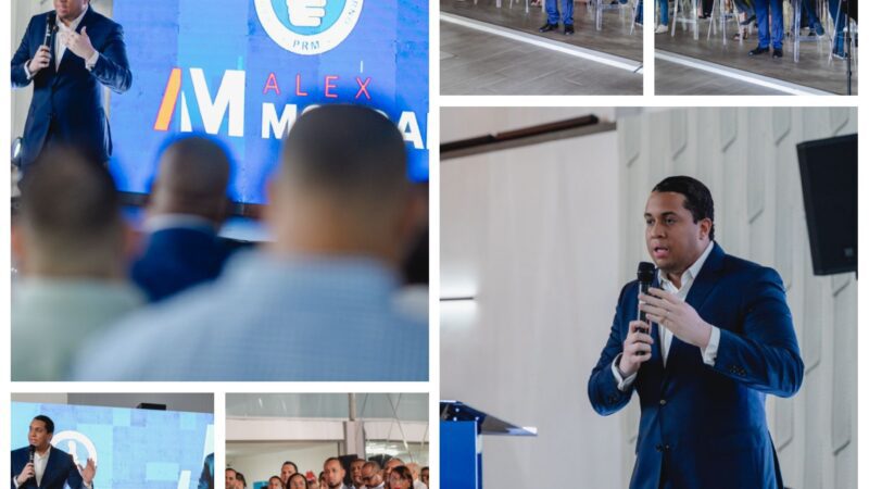 Alex Mordan presenta propuesta de unidad, fortalecimiento institucional y renovación del PRM en Santo Domingo Este