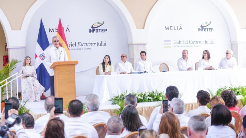 Abinader inaugura Escuela de Hostelería y Turismo del INFOTEP en Punta Cana