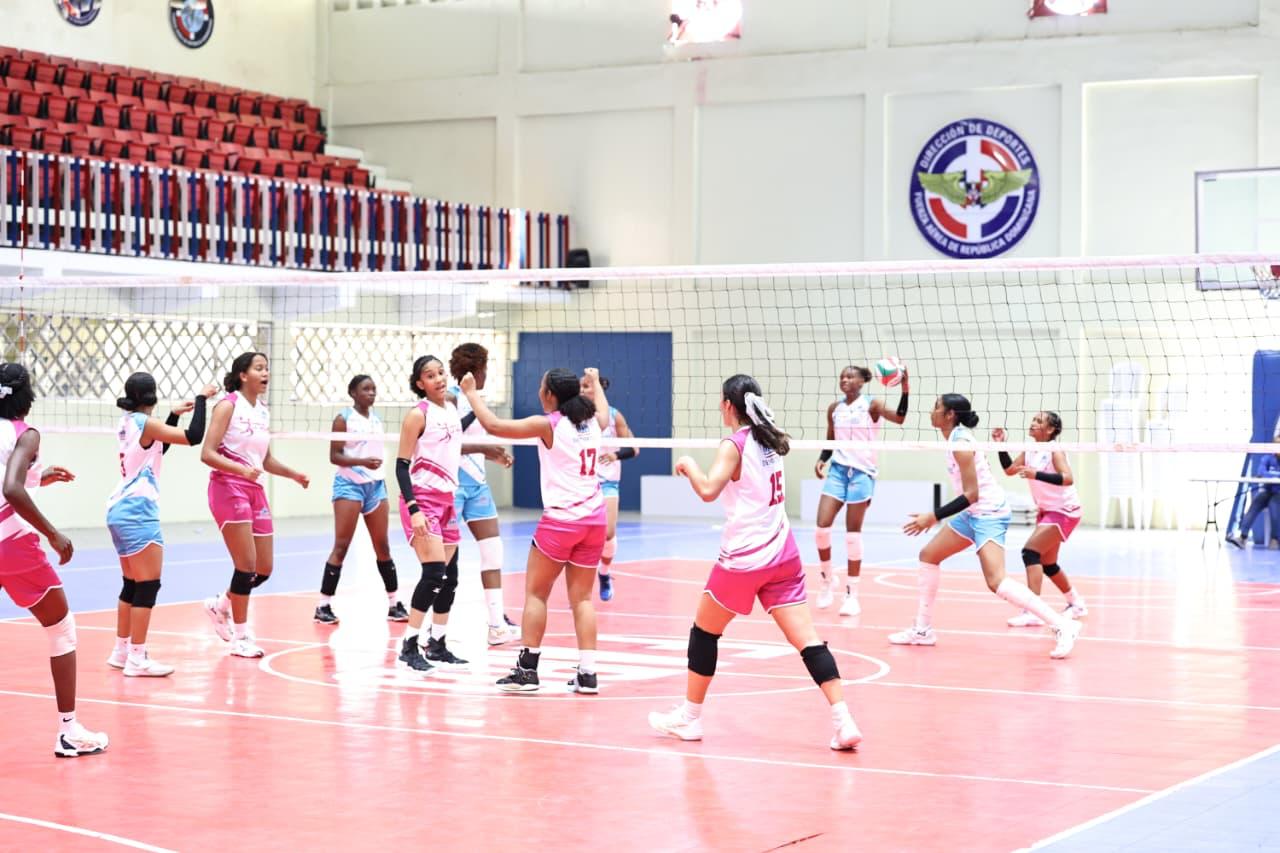 Distrito Nacional derrota a La Vega en voleibol de los Juegos de la Mujer
