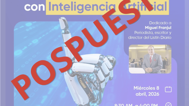 FUCIMDRES pospone III Congreso de Medios Digitales por condiciones climáticas