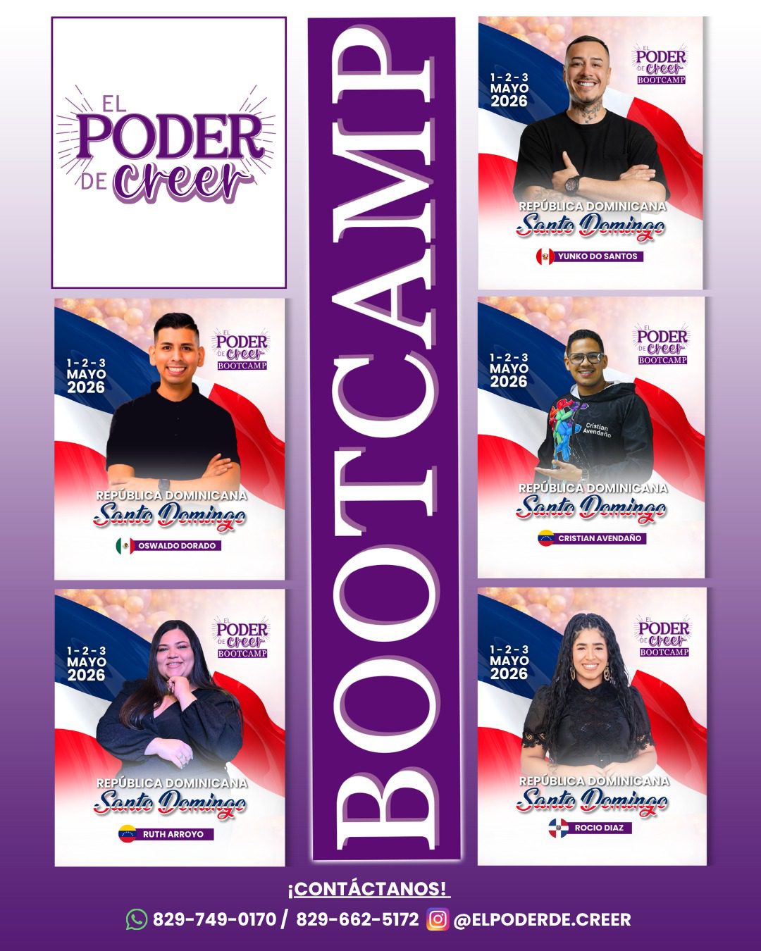 El Bootcamp “El Poder de Creer 2026” se posiciona como epicentro creativo de la industria de eventos y decoración