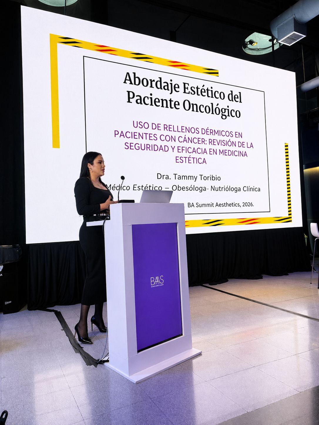 Dra. Tammy Toribio Rivera participa como conferencista en el BAAS Congress 2026