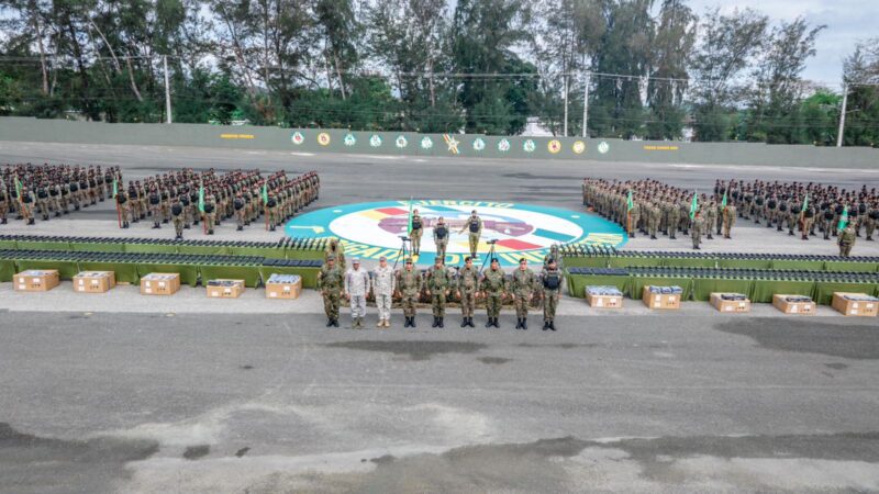Ministerio de Defensa entrega moderno equipamiento al Ejército de República Dominicana para fortalecer capacidades operativas