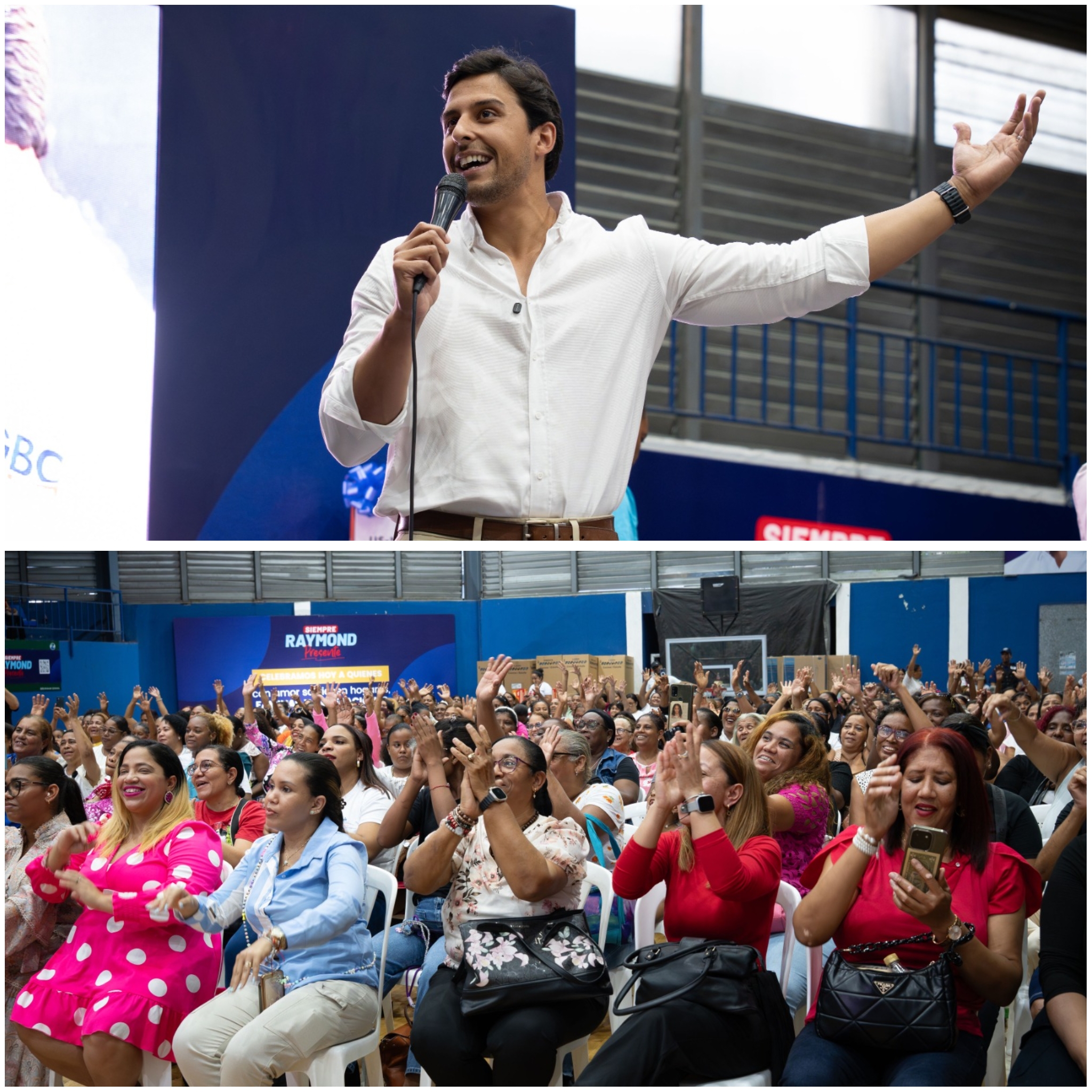 Raymond Rodríguez celebra el día de las madres