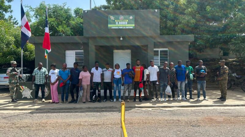 Patrullas del ERD interceptan a 88 migrantes indocumentados en operativos realizados en Valverde, Dajabón y Montecristi