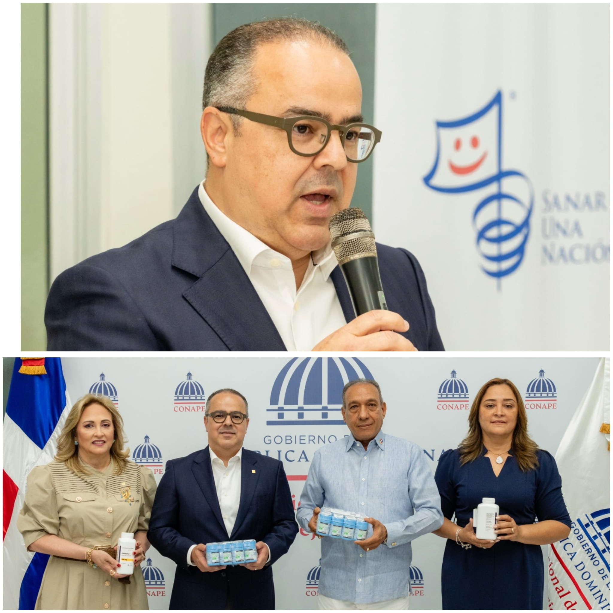 AFP Popular con el apoyo de Sanar una Nacion realizo entrega alimentos y tratamientos médicos al CONAPE para fortalecer salud y nutrición de más de 2 mil adultos mayores