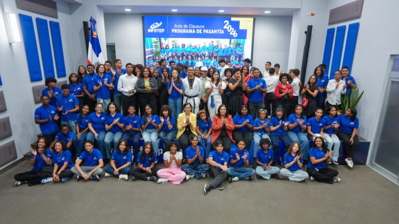 Jóvenes fortalecen habilidades y descubren el valor del trabajo durante pasantías en INFOTEP